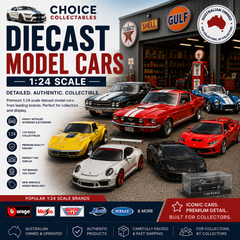 a collection of model diecast cars 1:24 scale