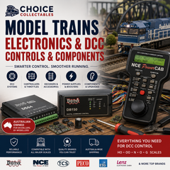 Model Trains Electronics and dcc controls and components