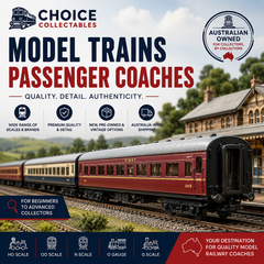 model trains passenger coaches