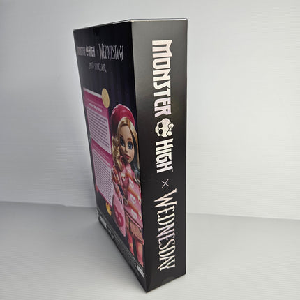 Mattel Monster High x Wednesday Enid Sinclair Doll Front Side View 2 Boxed