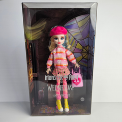 Mattel Monster High x Wednesday Enid Sinclair Doll Front View Boxed