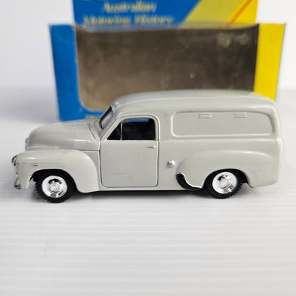 Trax 8003 light grey Holden FJ Panel Van 1:43 diecast model side 2