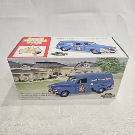 Original box for Matchbox YCH10-M Ronald McDonald House FJ Holden Panel Van NSW