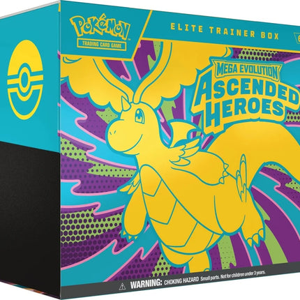 Pokémon TCG Mega Evolution Ascended Heroes Elite Trainer Box ETB