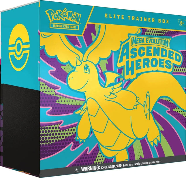 Pokémon TCG Mega Evolution Ascended Heroes Elite Trainer Box ETB
