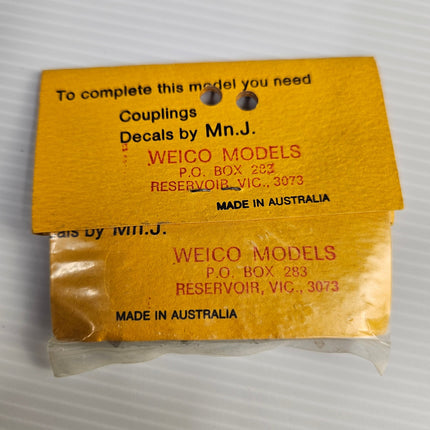 Weico Models FX Holden set of 3 rear packaging