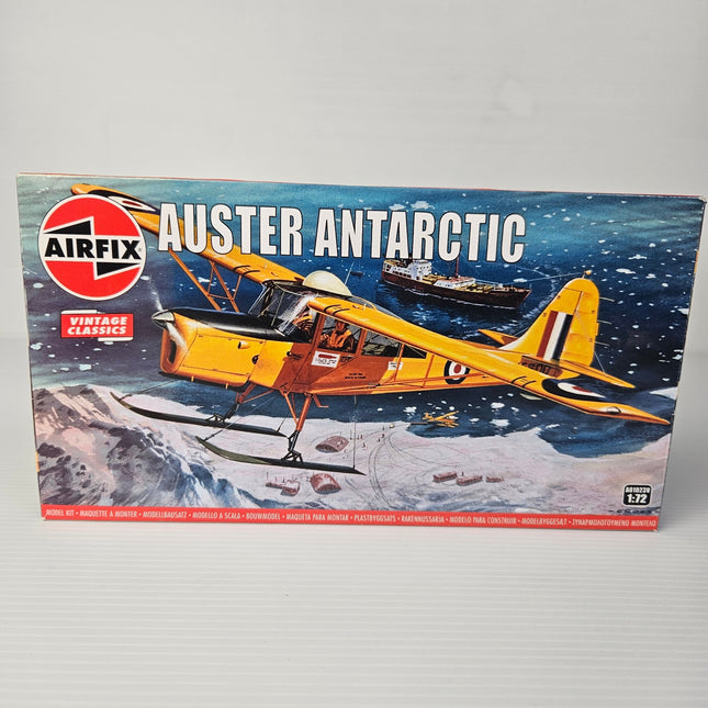 Airfix Vintage Classics 1:72 Auster Antarctic A01023V model kit front box