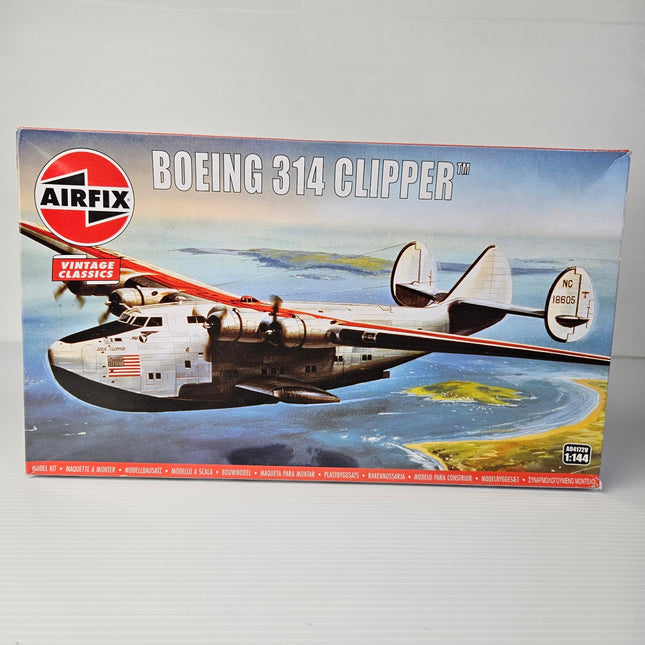 Airfix Vintage Classics 1:144 Boeing 314 Clipper A04172V front box artwork