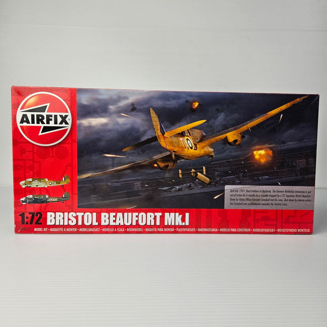 Airfix 1:72 Bristol Beaufort Mk.I A04021 aircraft model kit front box