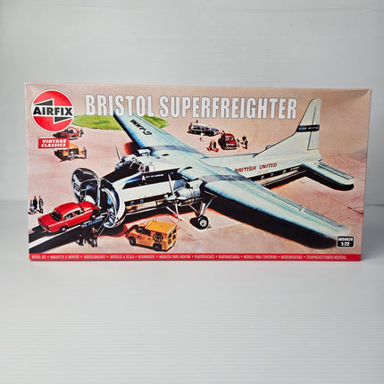 Airfix Bristol Superfreighter A05002V 1:72 Vintage Classics model kit front box