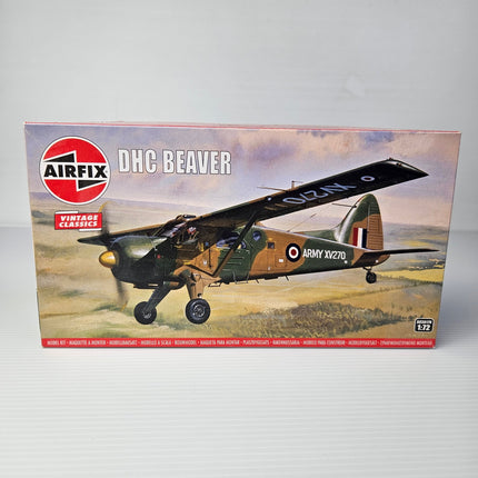 Airfix 1:72 DHC Beaver A03017V Vintage Classics model kit front box