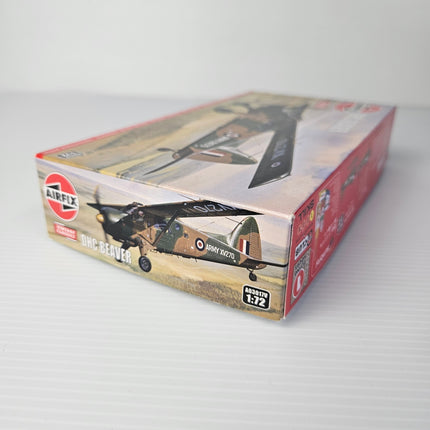 Airfix A03017V DHC Beaver model kit viewed from left angle