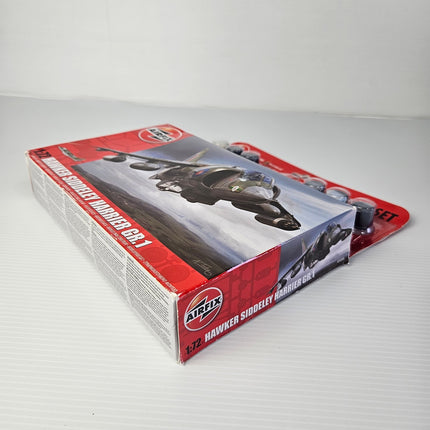 Airfix Hawker Siddeley Harrier GR.1 Starter Set box viewed from left angle