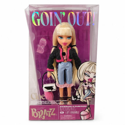 Front Image: Bratz Goin’ Out! Cloe fashion doll with handbag and sunglasses in pink Passion 4 Fashion packaging