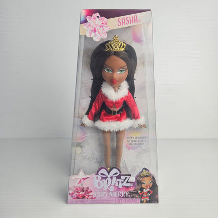 doll-front.jpgFront view of boxed Bratz Very Merry Sasha holiday fashion doll.
