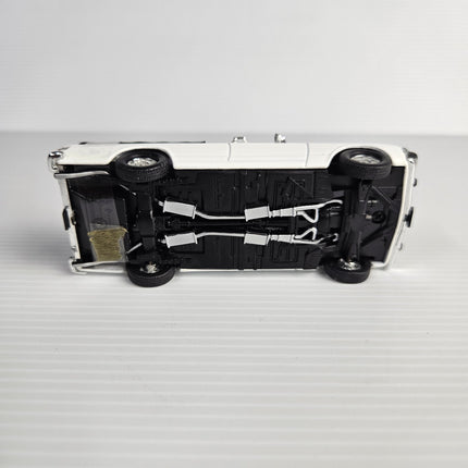 Underside of Caldecott Ford Falcon XY 500 Ute showing detailed chassis and China marking