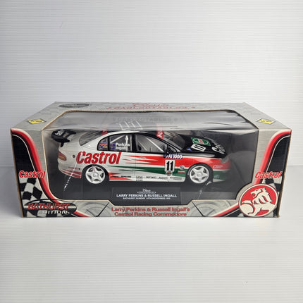 Classic Carlectables Castrol Racing window box showing the 1:18 Holden VT Commodore No. 11.