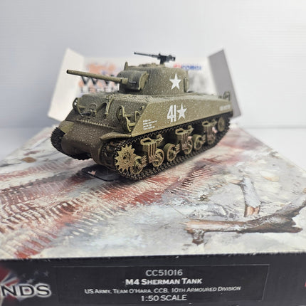 Corgi WWII Legends CC51016 M4 Sherman Tank in US Army Team O’Hara markings 2