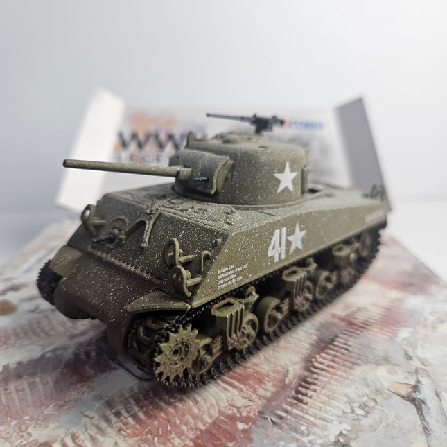 Corgi WWII Legends CC51016 M4 Sherman Tank in US Army Team O’Hara markings