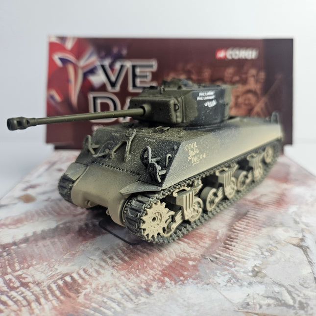 Corgi 1:50 M4A3 Sherman CC51020 with 761st Tank Battalion markings