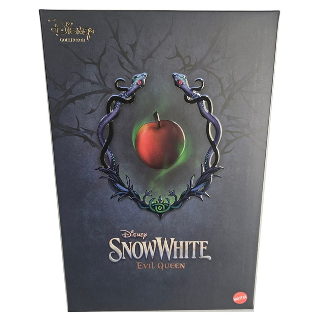 Disney Collector Snow White Evil Queen HVY54 collector box with apple and snake artwork