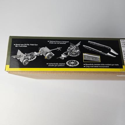 Dragon 6675 British 25-Pdr field gun firing and transport options