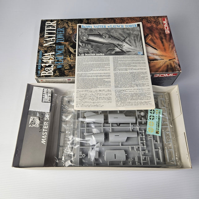 Dragon DML Ba349A Natter kit 5516 contents with sprues decals and instructions