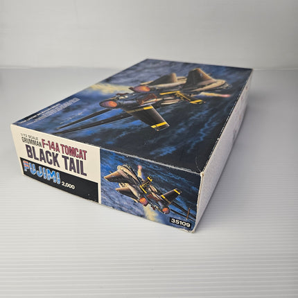 Fujimi F-14A Tomcat Black Tail VF-32 aircraft 200 box profile