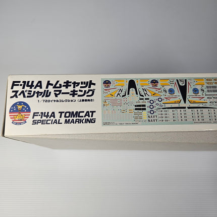 Fujimi F-14A Tomcat Special Marking box side showing decal options