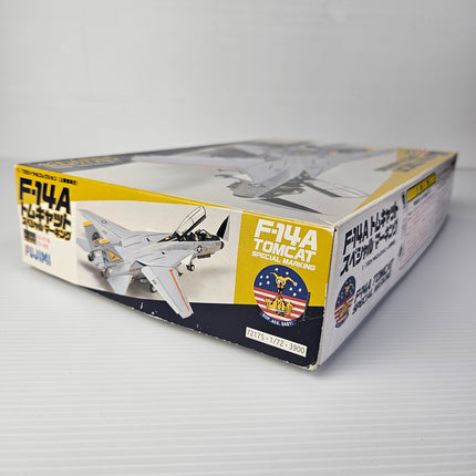 Fujimi F-14A Tomcat Special Marking model kit box viewed from rear angle