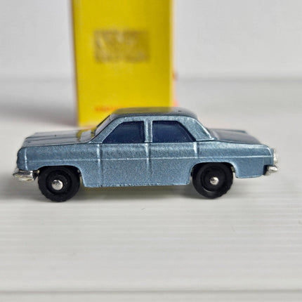 Side view 2 of the metallic blue Fun Ho Holden HR Sedan diecast model