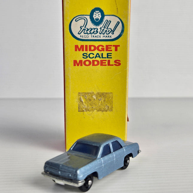 Fun Ho No. 34 Holden HR Sedan metallic blue 1996 diecast model with box