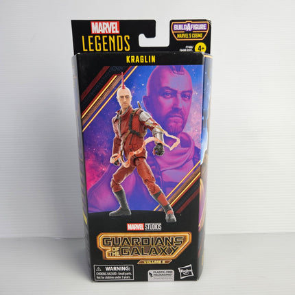 Front of Hasbro Marvel Legends Kraglin Guardians of the Galaxy Vol. 3 box