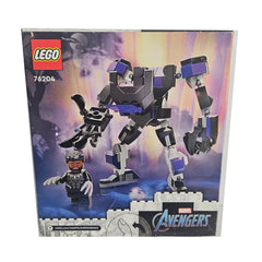 LEGO Marvel Avengers Black Panther Mech Armor 76204 building set in original box front view