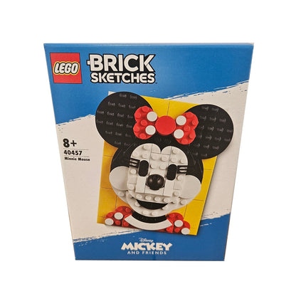 LEGO Brick Sketches Minnie Mouse 40457 Disney 140-piece retired set in original box