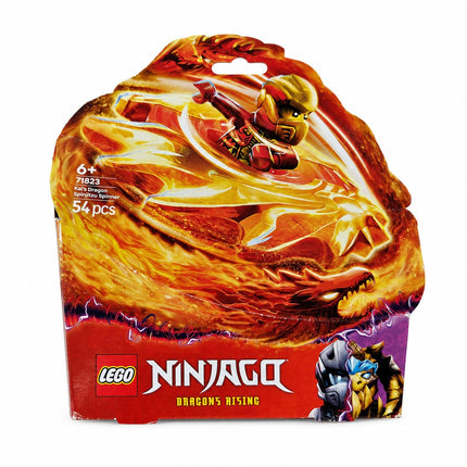 LEGO NINJAGO Kai’s Dragon Spinjitzu Spinner 71823 sealed set front packaging