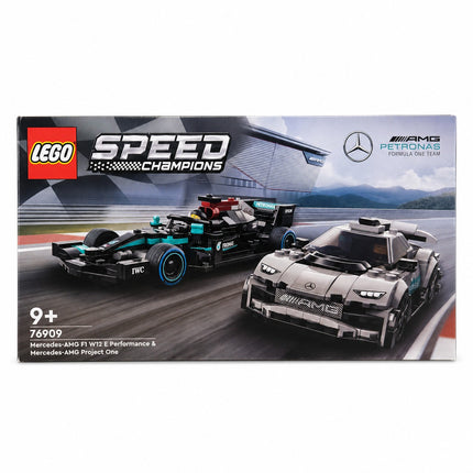 LEGO Speed Champions 76909 Mercedes-AMG F1 W12 and Project One sealed set front