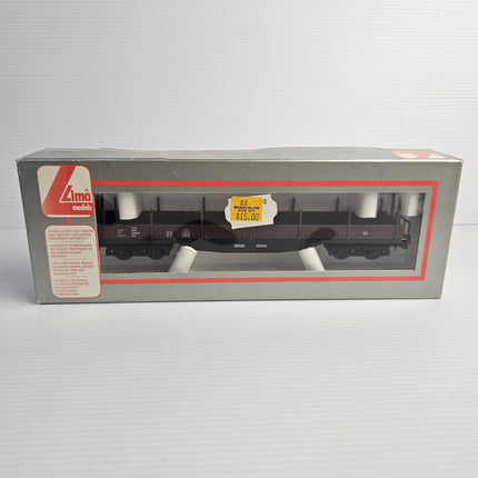 Lima 309042 DB HO scale stake wagon displayed in original Lima box.