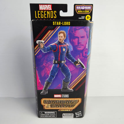Front of Hasbro Marvel Legends Guardians of the Galaxy Vol. 3 Star-Lord F6602 box