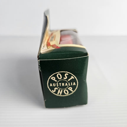 Matchbox Australia Post Heritage Transport Series No. 3 PMG FJ Holden original packaging, side view