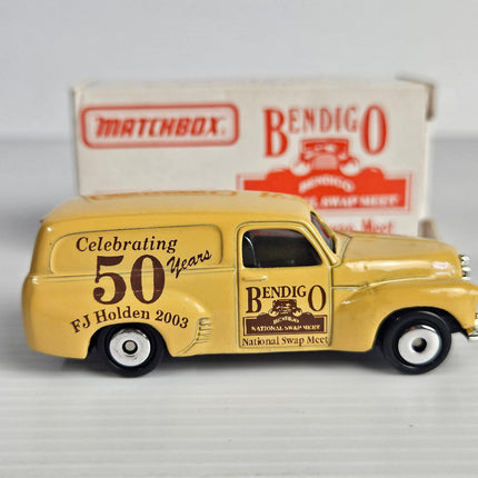 Matchbox 2003 Bendigo National Swap Meet FJ Holden Panel Van number 046 of 300 side view 2