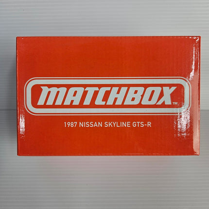 Matchbox Collectors 1987 Nissan Skyline GTS-R HWX71 decorative red outer box