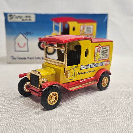 Matchbox Collectibles Ronald McDonald House 1912 Ford Model T truck diecast model with original box