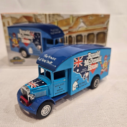 Matchbox 1931 Morris Van YCH09-M in Ronald McDonald House South Australia livery