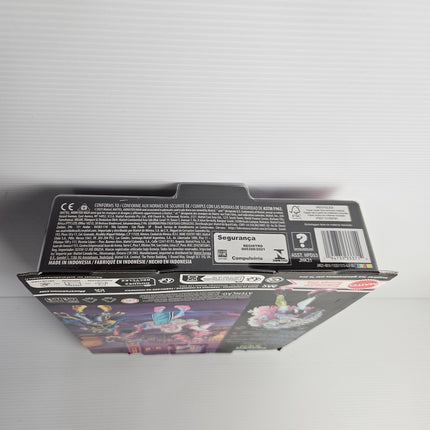 Underside of Frankie Stein JHK31 packaging showing barcode and Indonesian manufacture
