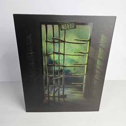 Back of Monster High Skullector Beetlejuice Waiting Room 2-Pack collector packaging