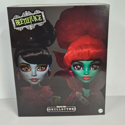 Mattel Monster High Skullector Beetlejuice Waiting Room 2-Pack with Miss Argentina and Magician’s Assistant 2
