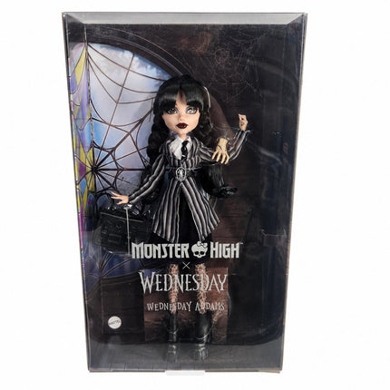 Monster High x Wednesday Addams Nevermore Academy doll HXJ04 in original packaging