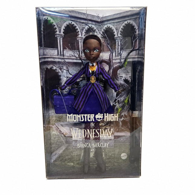 Monster High x Wednesday Bianca Barclay collectible doll JDR71 in original packaging