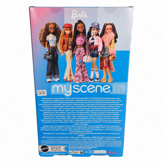 Barbie Signature My Scene Jai Collector Doll JBH84 packaging back view